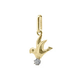 Anhänger Vogel Gold 375